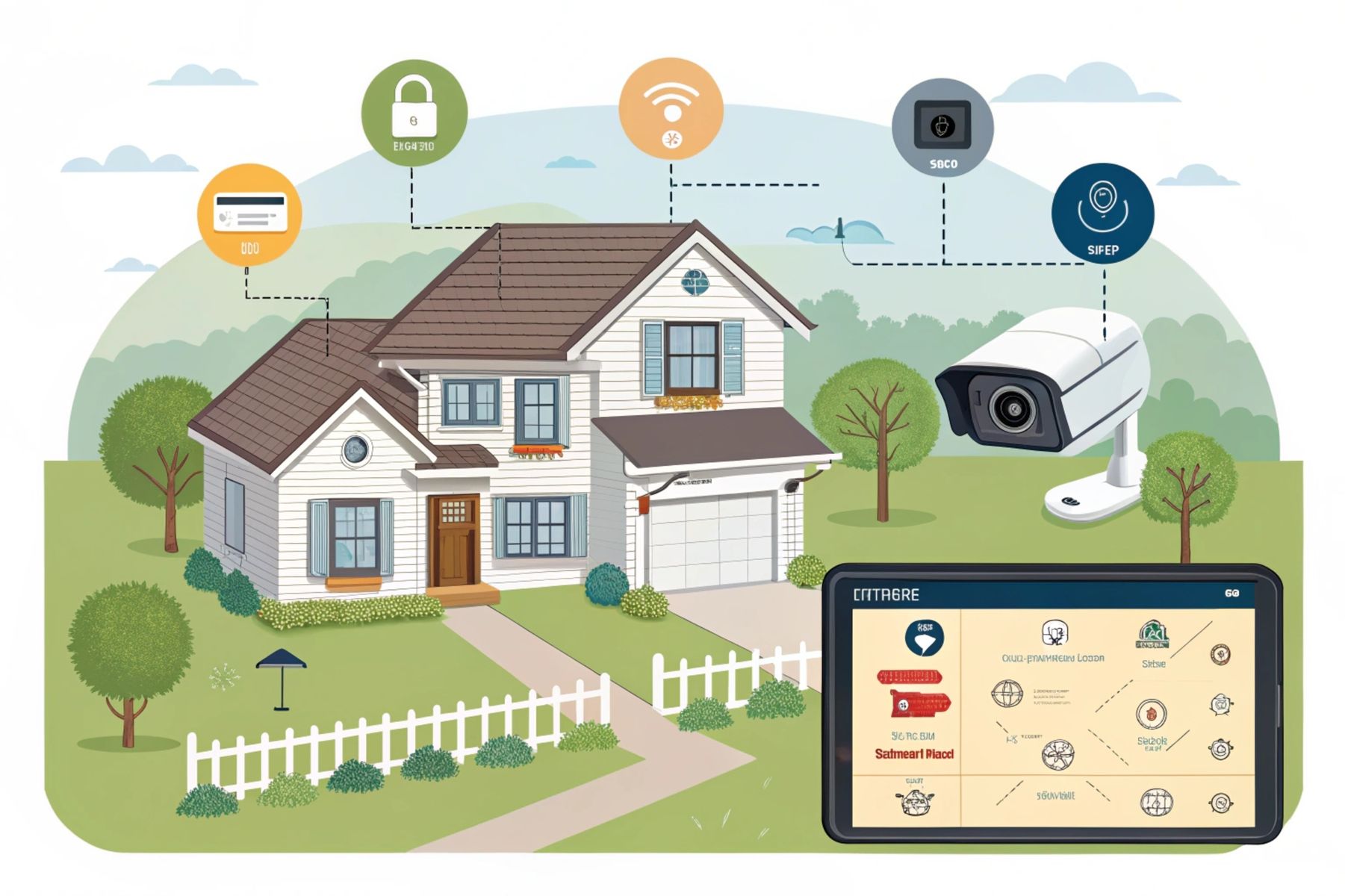 Cómo implementar un sistema de seguridad inteligente en tu hogar ...